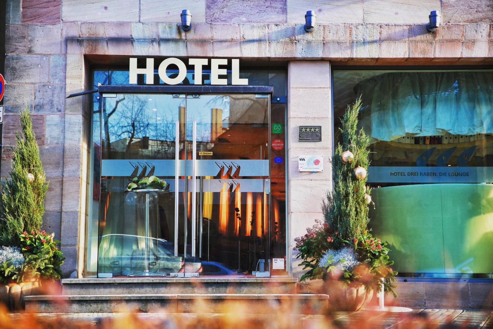 Hotel Drei Raben Нюрнберг Екстериор снимка