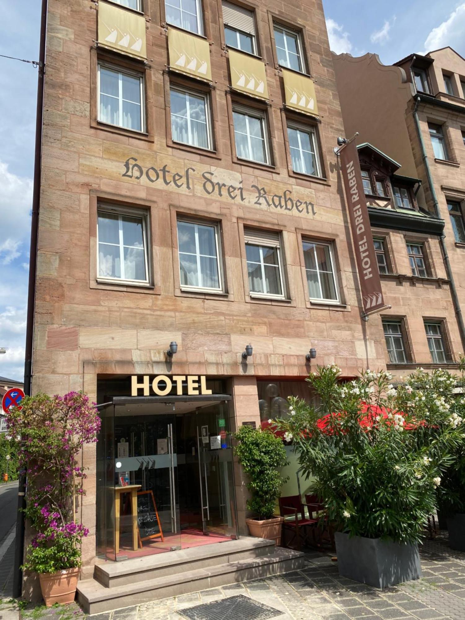 Hotel Drei Raben Нюрнберг Екстериор снимка