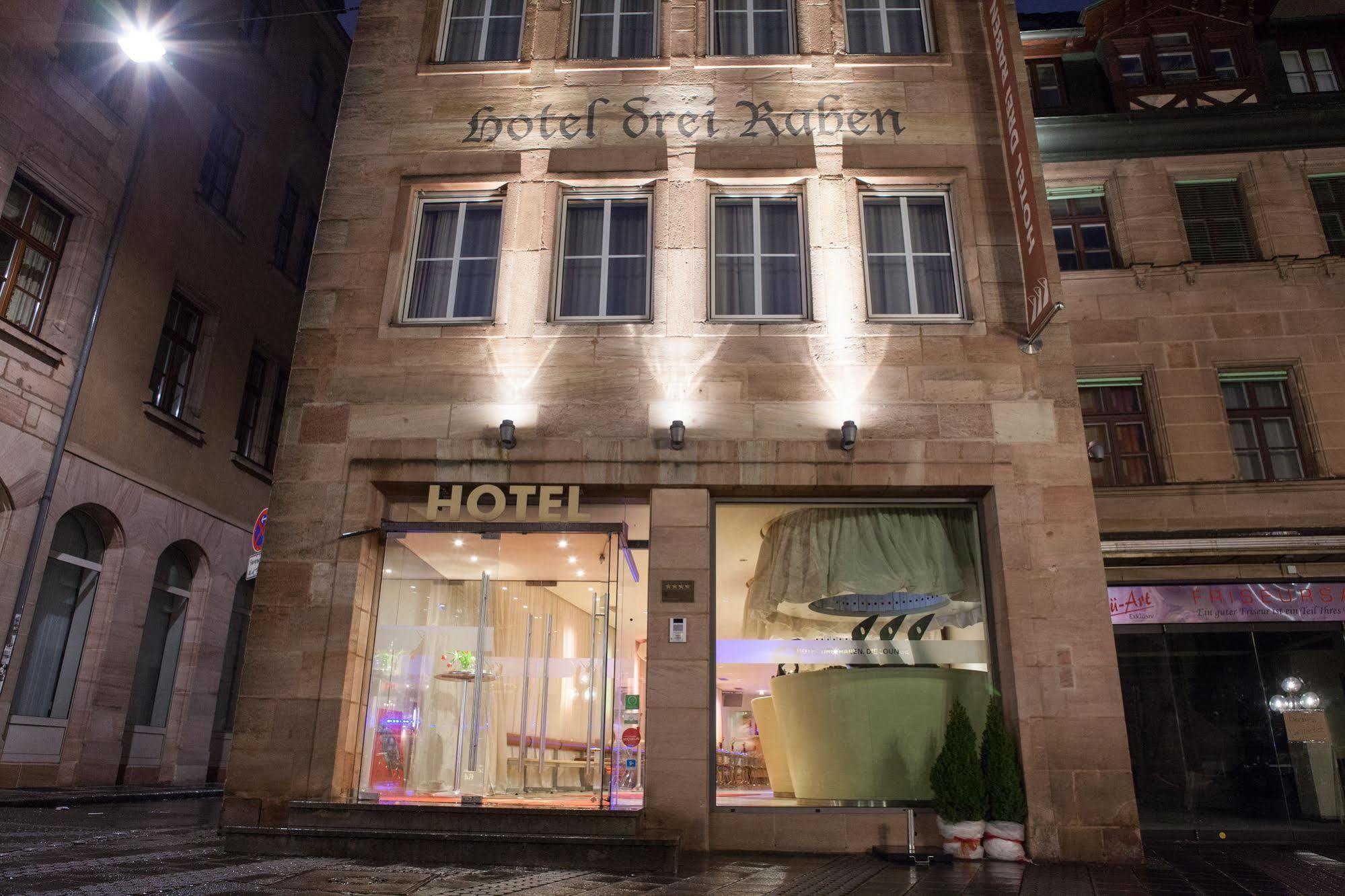 Hotel Drei Raben Нюрнберг Екстериор снимка
